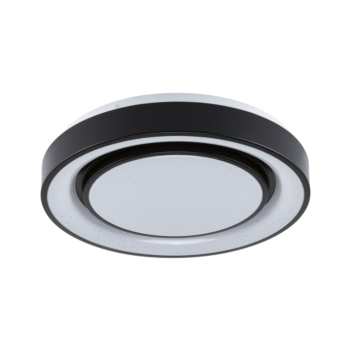 Paulmann LED Deckenleuchte Rainbow mit Regenbogeneffekt  375mm RGB, Tunable White 750lm 230V 22W  Schwarz,Weiß