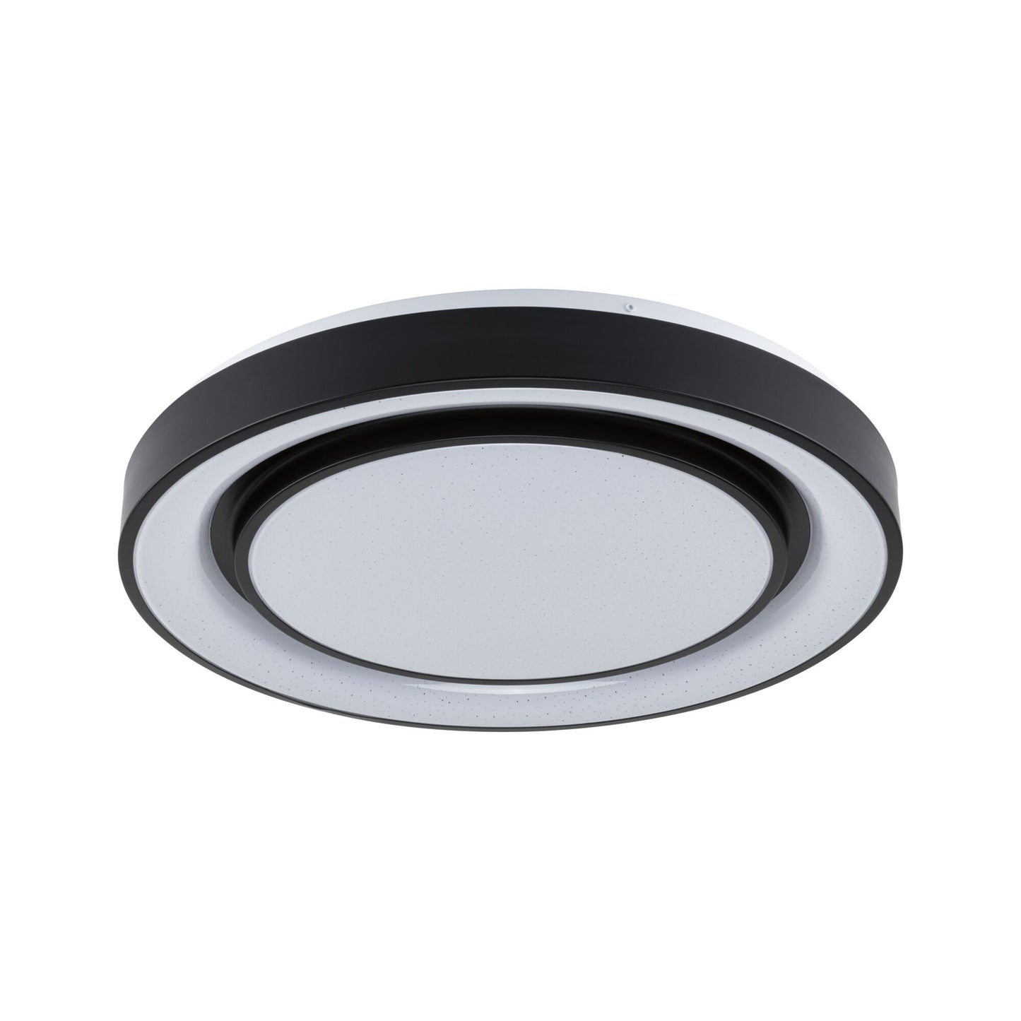 Paulmann LED Deckenleuchte Rainbow mit Regenbogeneffekt  475mm RGB, Tunable White 1500lm 230V 38,5W  Schwarz,Weiß