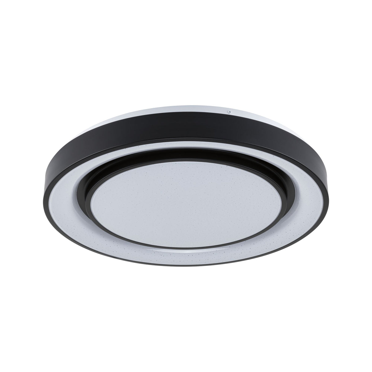 Paulmann LED Deckenleuchte Rainbow mit Regenbogeneffekt  475mm RGB, Tunable White 1500lm 230V 38,5W  Schwarz,Weiß