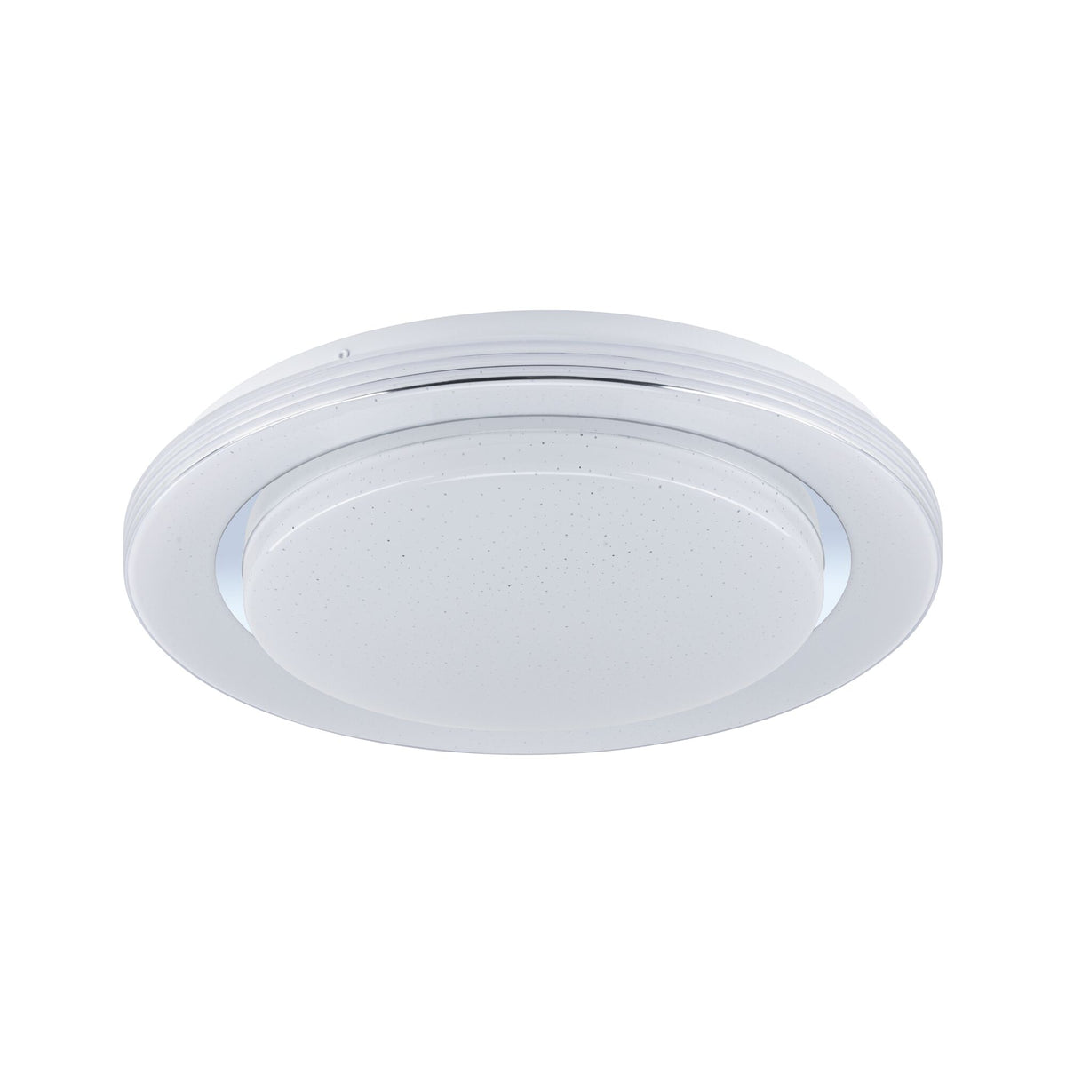 Paulmann LED Deckenleuchte Rainbow mit Regenbogeneffekt  380mm RGB, Tunable White 1600lm 230V 22W  Chrom,Weiß