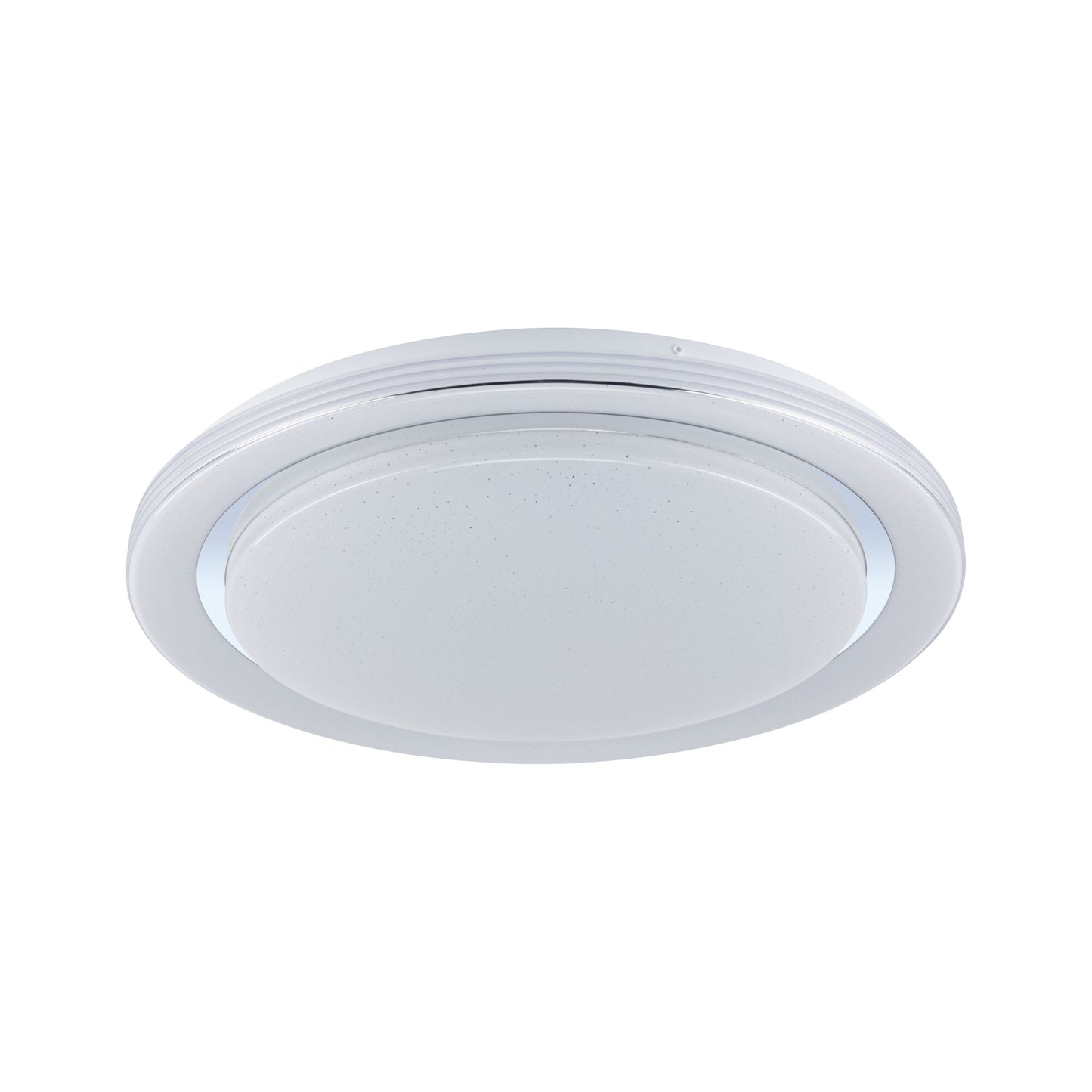 Paulmann LED Deckenleuchte Rainbow mit Regenbogeneffekt  485mm RGB, Tunable White 2800lm 230V 38,5W  Chrom,Weiß