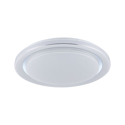 Paulmann LED Deckenleuchte Rainbow mit Regenbogeneffekt  485mm RGB, Tunable White 2800lm 230V 38,5W  Chrom,Weiß