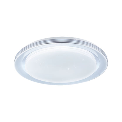 Paulmann LED Deckenleuchte Rainbow mit Regenbogeneffekt  485mm RGB, Tunable White 2800lm 230V 38,5W  Chrom,Weiß