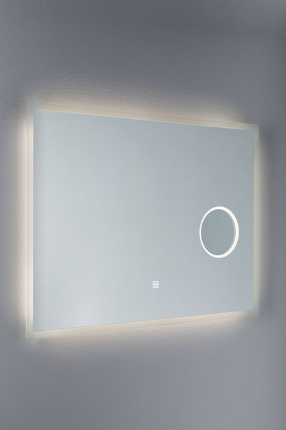 Paulmann LED Leuchtspiegel Mirra IP44  4000K 750lm / 270lm 230V 20W dimmbar Spiegel