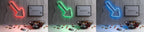 Paulmann Neon Colorflex USB Strip RGB 1m inkl Kabelschalter 7W 5V weiß Kst