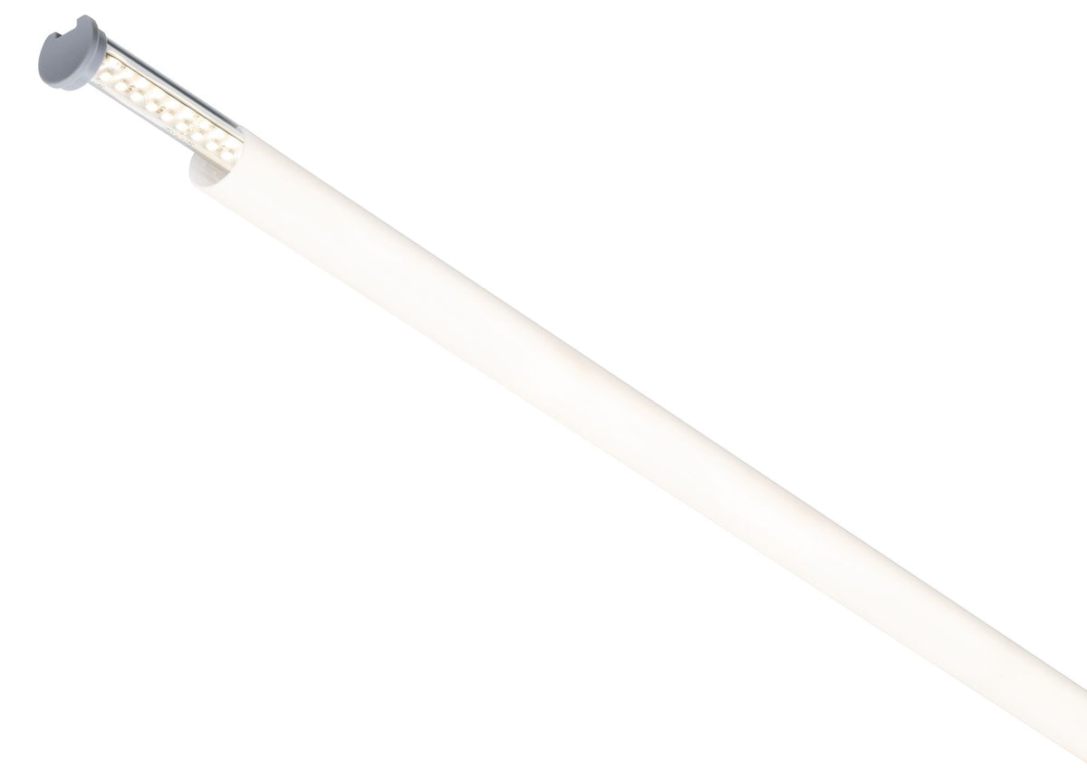 Paulmann Function Tube Profil 2m incl Clip + End Cap Alu elox/Satin Alu/Kunststoff