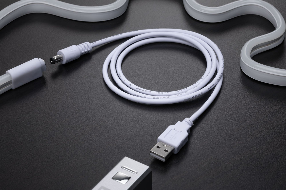 Paulmann Neon Colorflex USB Strip Blue 1m 4,5W 5V Blau/Weiß Kunststoff