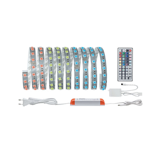 Paulmann Function MaxLED RGB Basisset 3m 40W 230/24V 60VA Silber