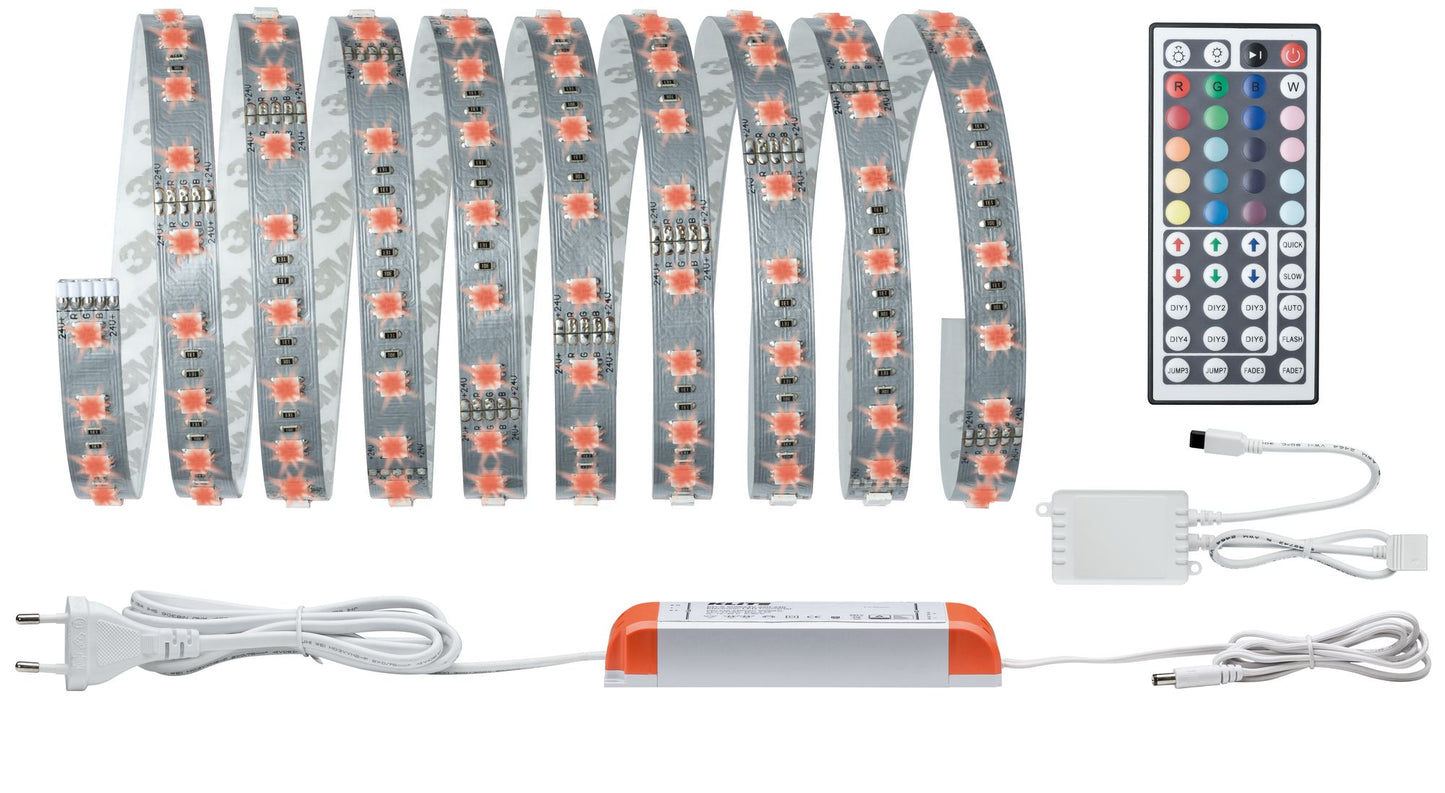 Paulmann Function MaxLED RGB Basisset 3m 40W 230/24V 60VA Silber