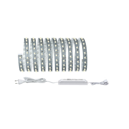 Paulmann Function MaxLED 500 Basisset 3m Warmweiß 20W 230/24V 36VA Silber