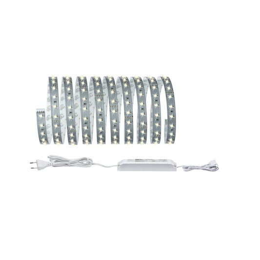 Paulmann Function MaxLED 500 Basisset 3m Warmweiß 20W 230/24V 36VA Silber