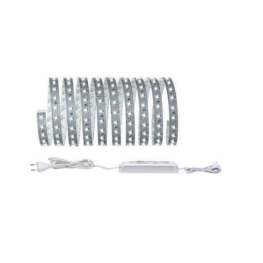 Paulmann Function MaxLED 500 Basisset 3m Tageslichtweiß 17W 230/24V 36VA Silber