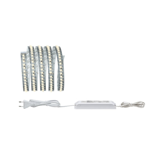 Paulmann Function MaxLED 1000 Basisset 1,5m Warmweiß 20W 230/24V 60VA Silber