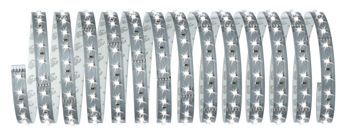 Paulmann Function MaxLED 500 Basisset 5m Tageslichtweiß 28W 230/24V 60VA Silber