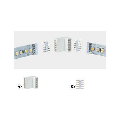 Paulmann Function MaxLED Edge-Connector 4er Pack Weiß