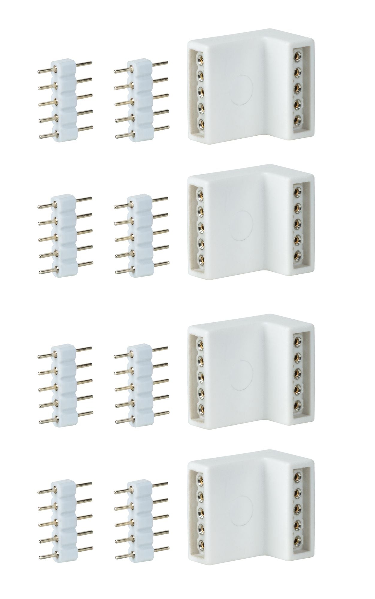 Paulmann Function MaxLED Edge-Connector 4er Pack Weiß