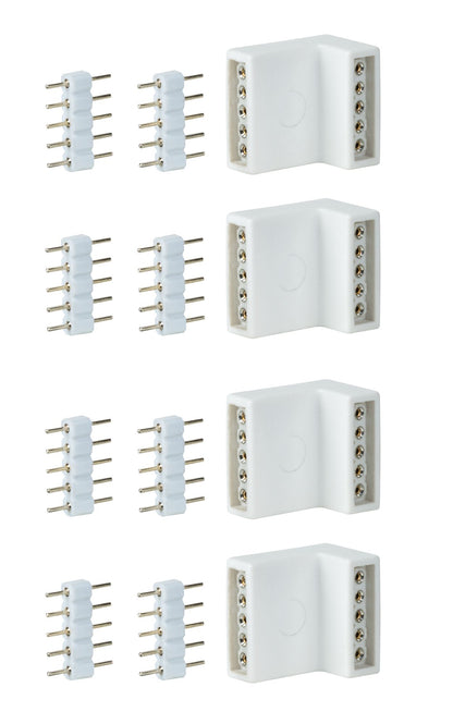 Paulmann Function MaxLED Edge-Connector 4er Pack Weiß