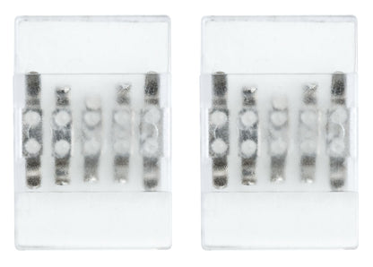 Paulmann Function MaxLED Clip-to-Clip Connector 2er-Pack Weiß Kunststoff