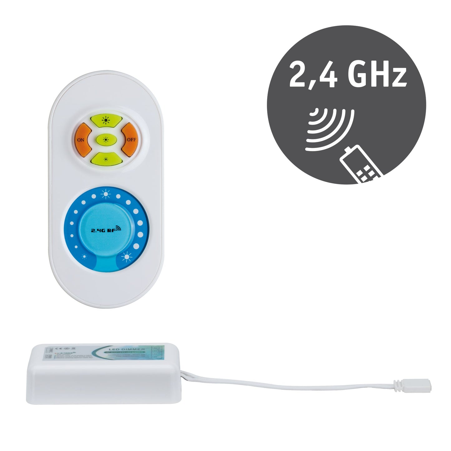 Paulmann Function MaxLED Dimm/Switch Controller 2.4GHz 24V DC Fernbed max. 144W Kst