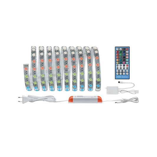 Paulmann Function MaxLED RGBW Basisset 3m 36W 230/24V 60VA Silber Kst
