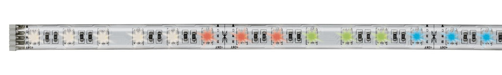 Paulmann Function MaxLED Strip 50cm RGBW 6W 24V Silber Kst