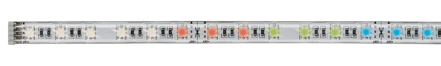 Paulmann Function MaxLED Strip 50cm RGBW 6W 24V Silber Kst