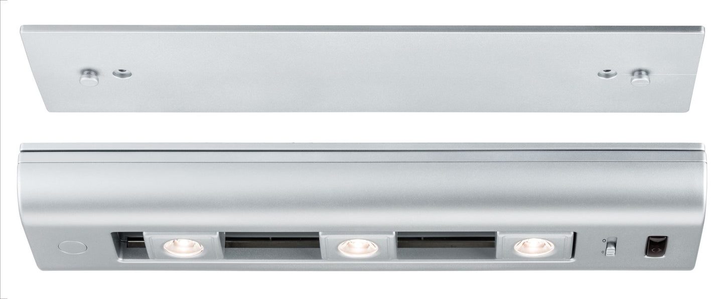 Paulmann Function Slide bar Schrankleuchte Dimm 30cm LED Chrom matt 6x1,5V AA Kst