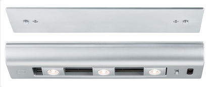 Paulmann Function Slide bar Schrankleuchte Dimm 30cm LED Chrom matt 6x1,5V AA Kst