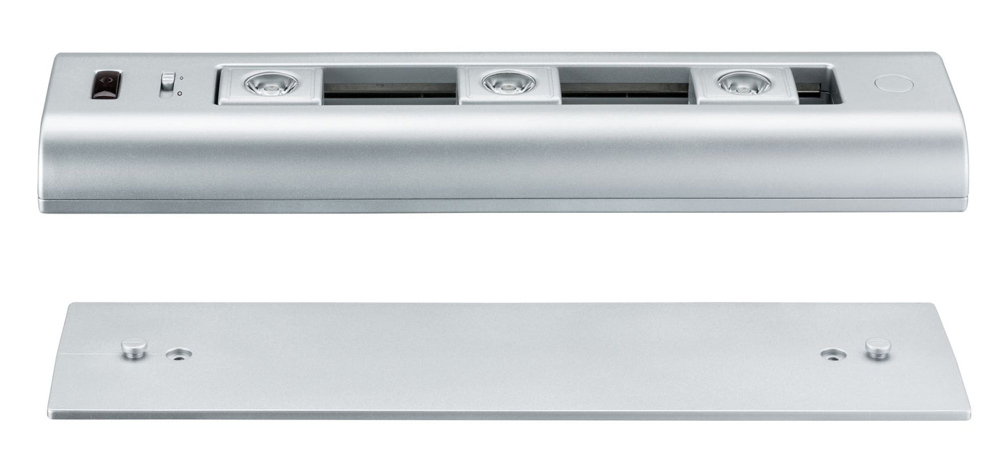 Paulmann Function Slide bar Schrankleuchte Dimm 30cm LED Chrom matt 6x1,5V AA Kst