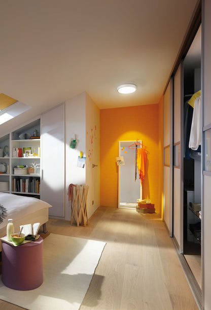 Paulmann WallCeiling Lunar LED-Panel 300mm 17W 230V Weiß matt Alu