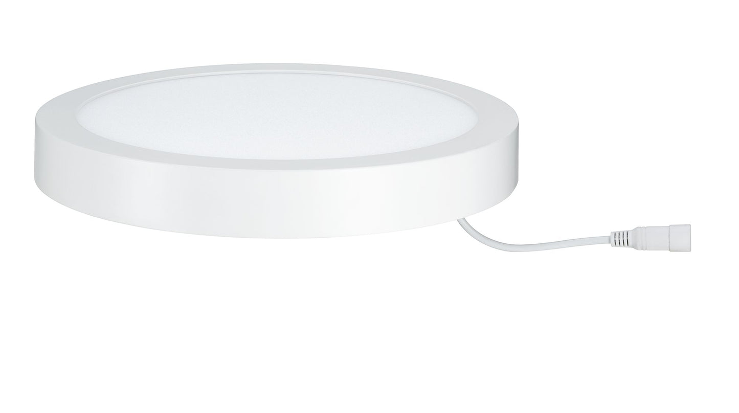 Paulmann WallCeiling Lunar LED-Panel 300mm 17W 230V Weiß matt Alu
