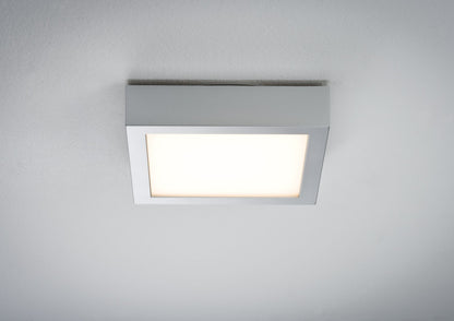 Paulmann WallCeiling Lunar LED-Panel 170x170mm 11W 230V Chrom matt Alu