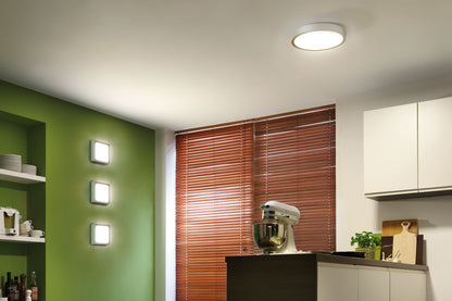 Paulmann WallCeiling Lunar LED-Panel 225x225mm 15,4W 230V Chrom matt Alu