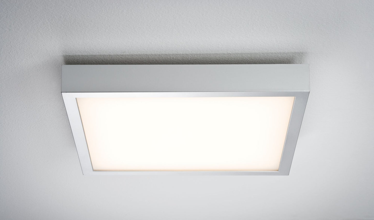 Paulmann WallCeiling Lunar LED-Panel 400x400mm 21,8W 230V Chrom matt Alu