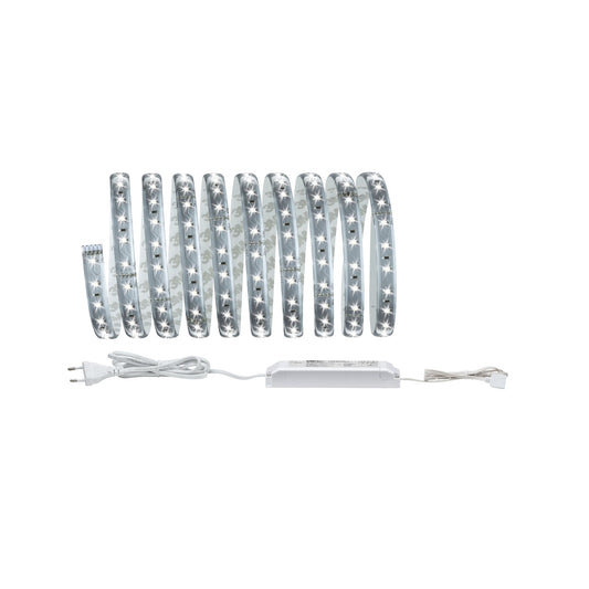 Paulmann Function MaxLED 500 Basisset 3m TageslichtWs 17W 230/24V 36VA Silber Kst