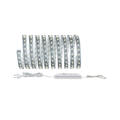 Paulmann Function MaxLED 500 Basisset 3m Warmweiß 20W 230/24V 36VA Silber Kst