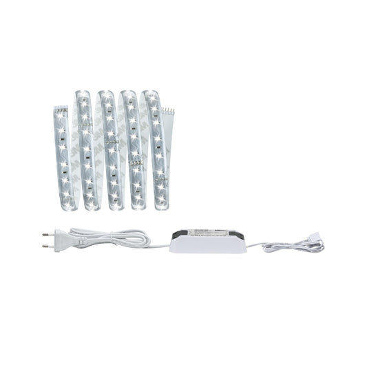 Paulmann Function MaxLED 500 Basisset 1,5m 8,5W TageslichtWs 230/24V 20VA Silber Kst