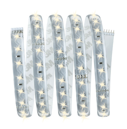 Paulmann Function MaxLED 500 Basisset 1,5m Warmweiß 10W 230/24V 20VA Silber Kst