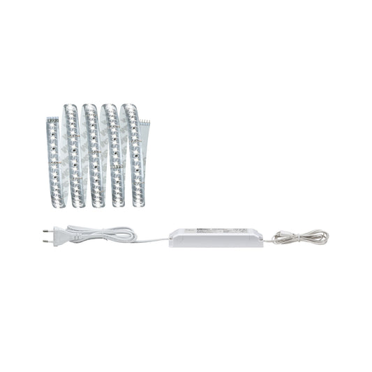 Paulmann Function MaxLED 1000 Basisset 1,5m TageslichtWs 17W 230/24V 36VA Silber Kst