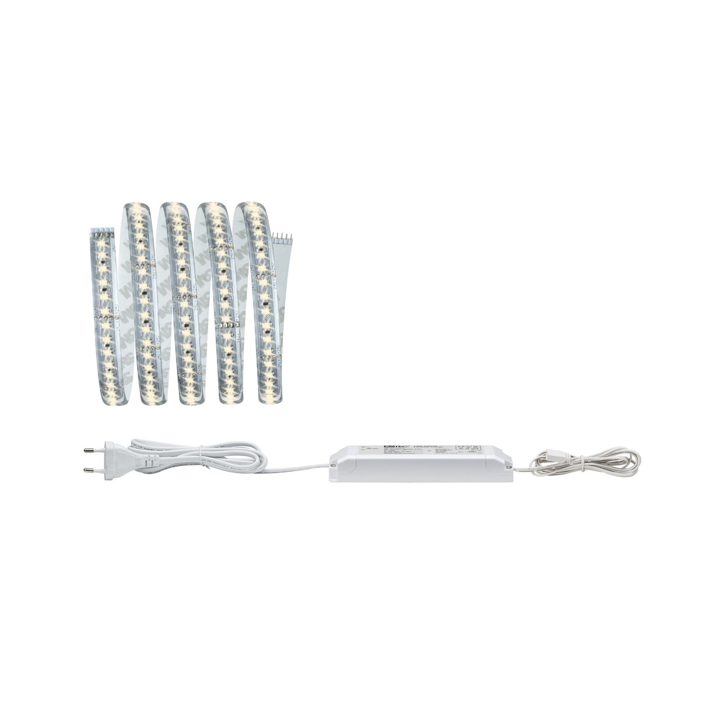 Paulmann Function MaxLED 1000 Basisset 1,5m Warmweiß 20W 230/24V 60VA Silber Kst