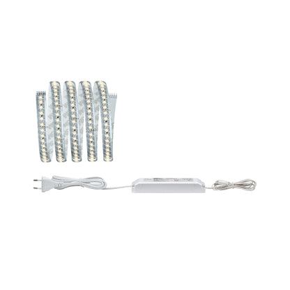 Paulmann Function MaxLED 1000 Basisset 1,5m Warmweiß 20W 230/24V 60VA Silber Kst