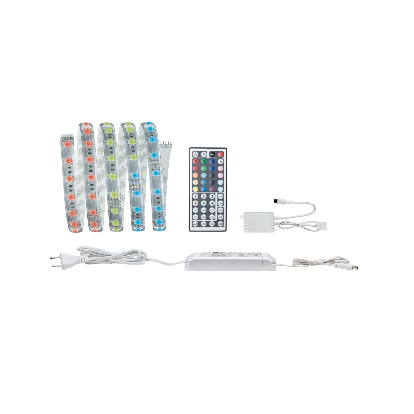Paulmann Function MaxLED RGB Basisset 1,5m 20W 230/24V 36VA Silber Kst