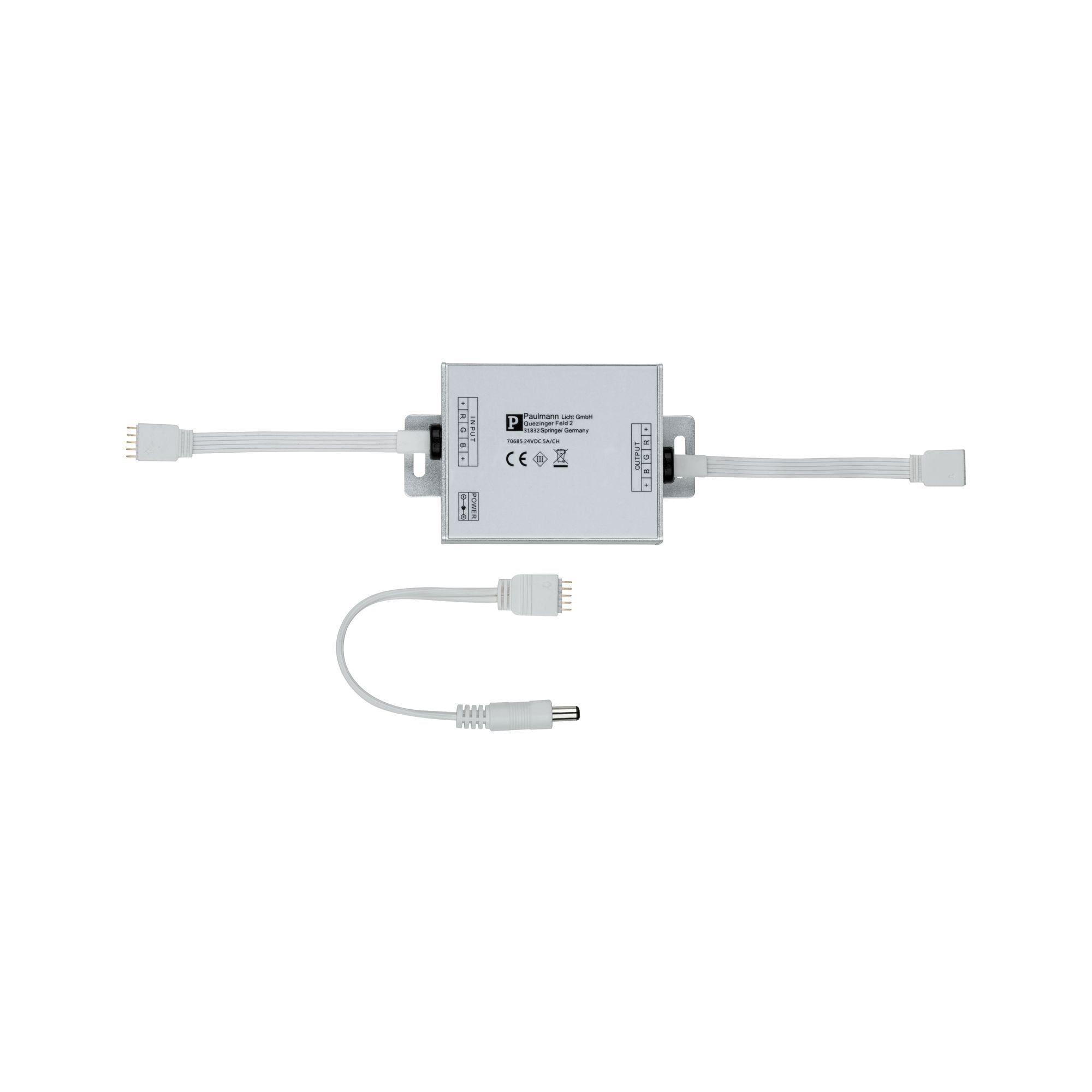 Paulmann Function MaxLED RGB Verstärker max. 144W 24V DC Alu matt Metall
