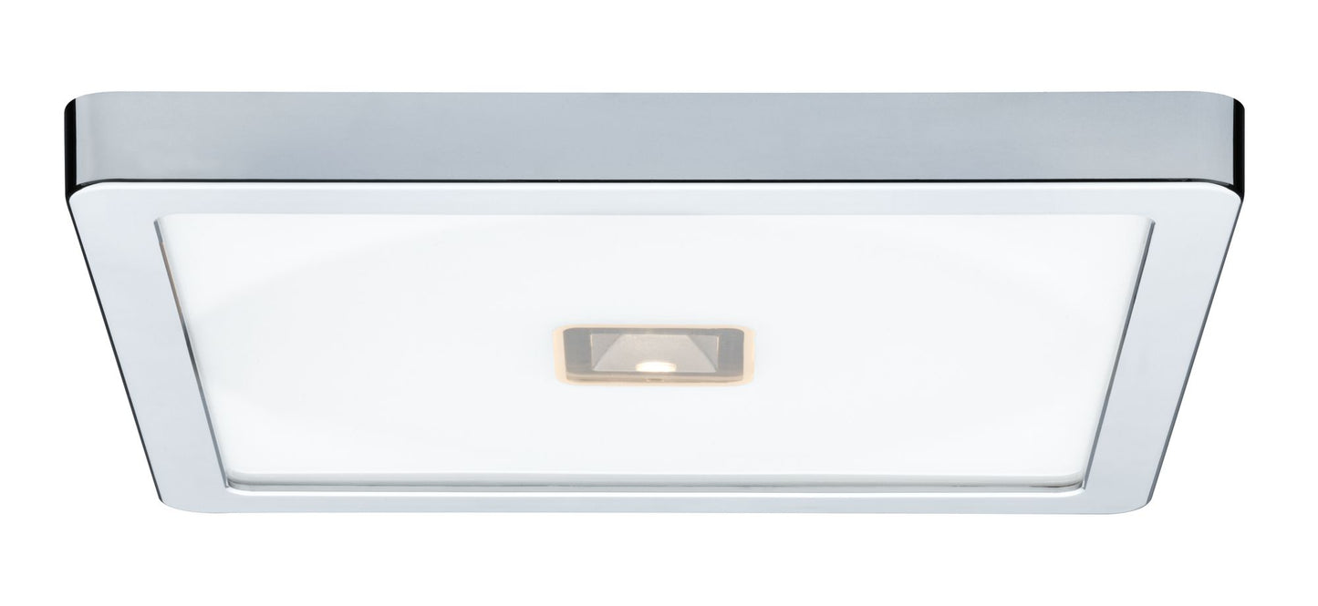 Paulmann WallCeiling Beam LED-Panel IP44 300x300mm 13,5W+2W 230V Chrom/Kunststoff