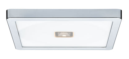 Paulmann WallCeiling Beam LED-Panel IP44 300x300mm 13,5W+2W 230V Chrom/Kunststoff