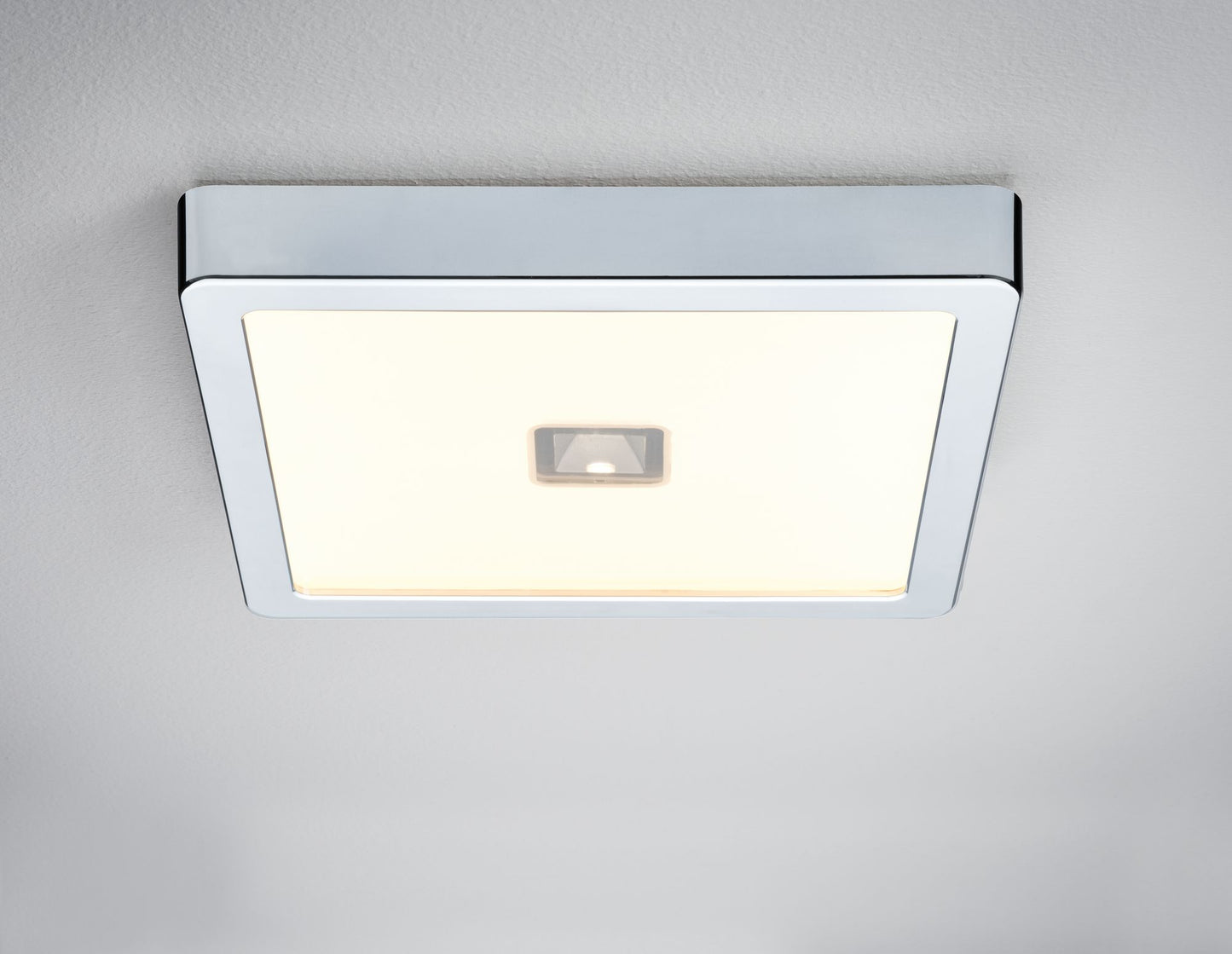 Paulmann WallCeiling Beam LED-Panel IP44 300x300mm 13,5W+2W 230V Chrom/Kunststoff