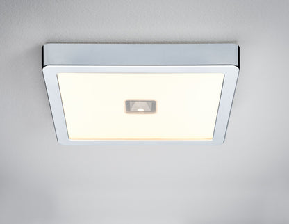 Paulmann WallCeiling Beam LED-Panel IP44 300x300mm 13,5W+2W 230V Chrom/Kunststoff