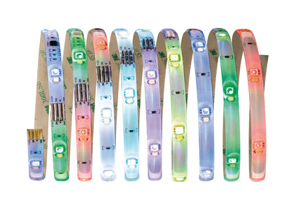 Paulmann Function Digital LED Strip Set 3m RGB+W 11,8W 230/12V 24VA Weiß Kunststoff