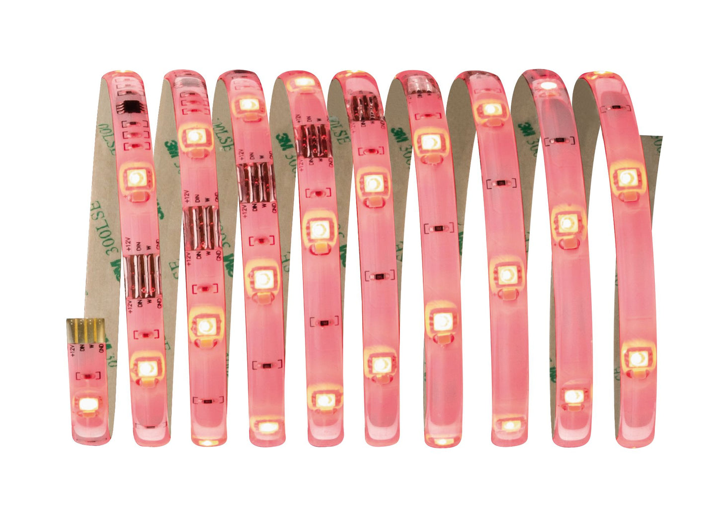 Paulmann Function Digital LED Strip Set 3m RGB+W 11,8W 230/12V 24VA Weiß Kunststoff