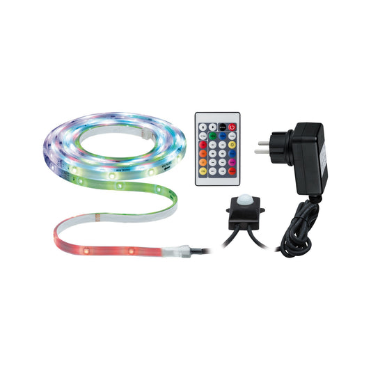 Paulmann Function WaterLED Digital-Strip Set 4,8m IP64/IP67 9,8W 230/12V ws Kst